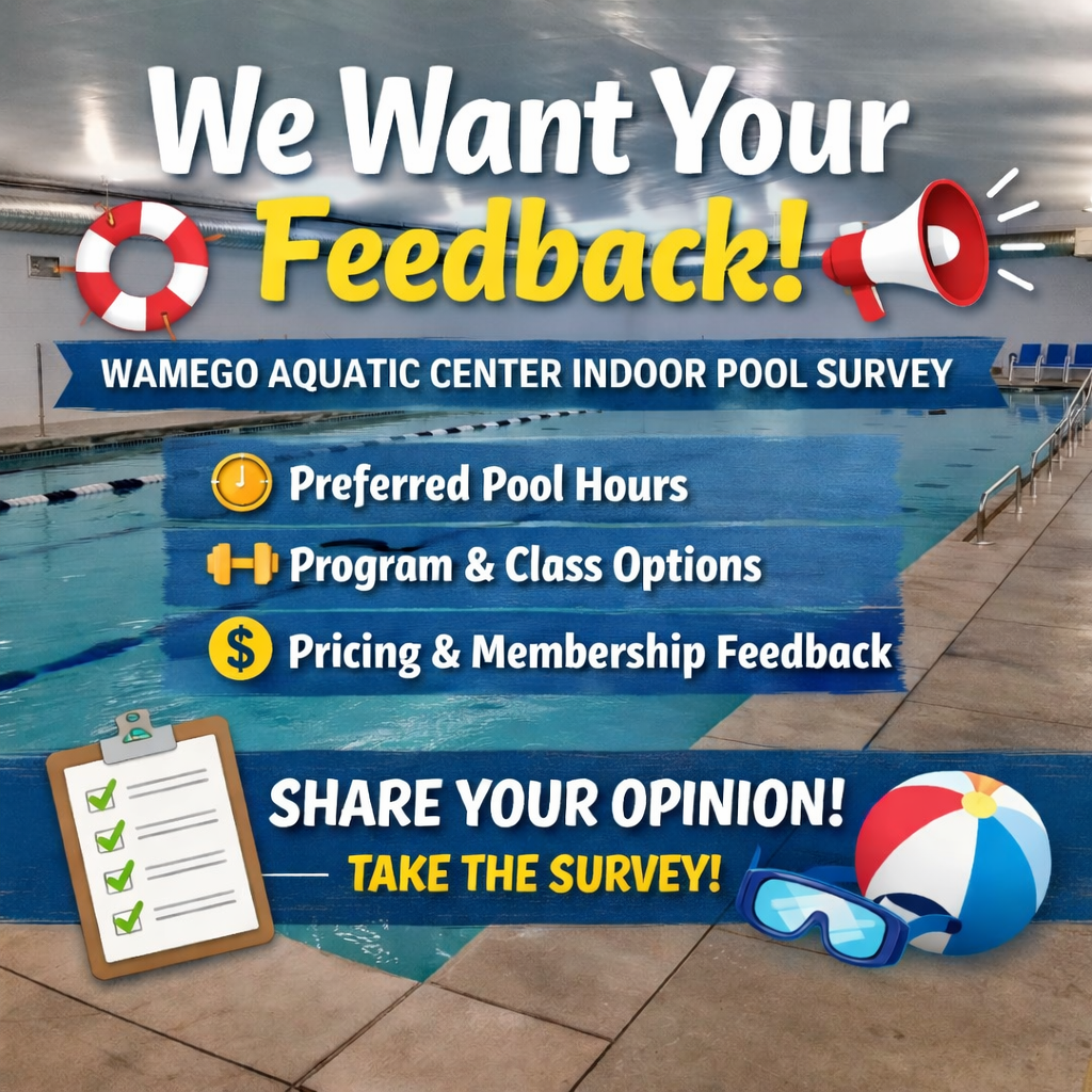 City of Wamego Seeking Community Feedback on Indoor Pool - News Image
